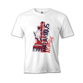 Lord T-Shirt New York Liberty Area Beyaz Erkek T-Shirt