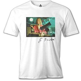 Lord T-Shirt Newton Elma Beyaz Erkek T-Shirt