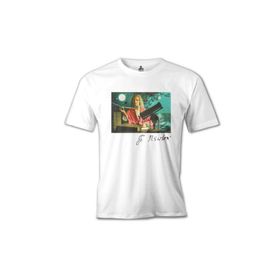 Lord T-Shirt Newton Elma Beyaz Erkek T-Shirt