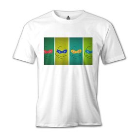 Lord T-Shirt Ninja Kaplumbağalar Beyaz Erkek T-shirt