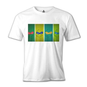 Lord T-Shirt Ninja Kaplumbağalar Beyaz Erkek T-shirt