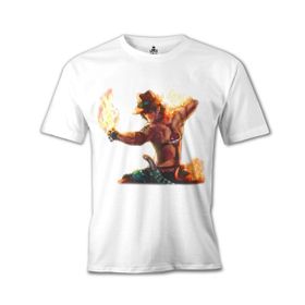 Lord T-Shirt One Piece - Flame Beyaz Erkek T-shirt