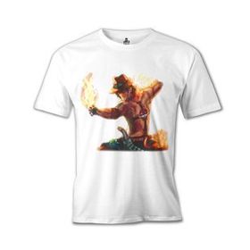 Lord T-Shirt One Piece - Flame Beyaz Erkek T-shirt