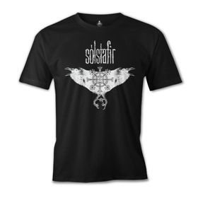 Lord T-Shirt ÖS-2178-1 Siyah Solstafir - Icelandic Erkek T-shirt