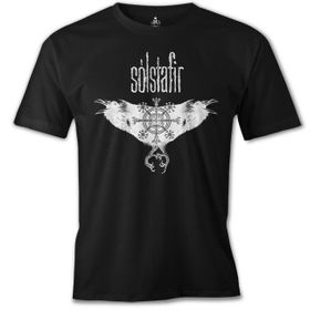 Lord T-Shirt ÖS-2178-1 Siyah Solstafir - Icelandic Erkek T-shirt