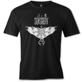 Lord T-Shirt ÖS-2178-1 Siyah Solstafir - Icelandic Erkek T-shirt