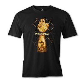 Lord T-Shirt ÖS-257 Siyah Prison Break - Caught Erkek T-shirt