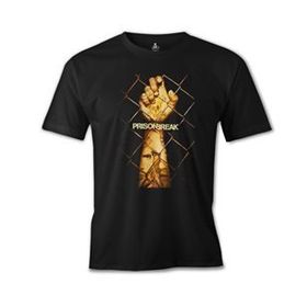 Lord T-Shirt ÖS-257 Siyah Prison Break - Caught Erkek T-shirt