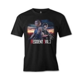 Lord T-Shirt ÖS-477 Resident Evil 3 Siyah Erkek T-Shirt