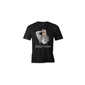 Lord T-Shirt ÖS-480 Billie Eilish Spiders Siyah Erkek T-Shirt
