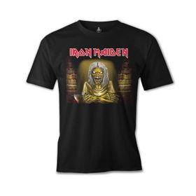 Lord T-Shirt ÖS-490 Iron Maiden Eddie Ax Siyah Erkek T-Shirt
