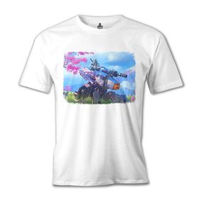 Lord T-Shirt Overwatch - Genji Beyaz Erkek T-shirt