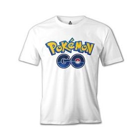 Lord T-Shirt Pokemon Go - Logo Beyaz Erkek T-shirt