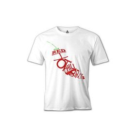 Lord T-Shirt Red Hot Chilli Peppers - The Pepper Beyaz Erkek T-shirt