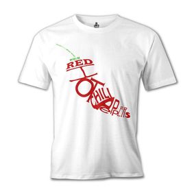 Lord T-Shirt Red Hot Chilli Peppers - The Pepper Beyaz Erkek T-shirt