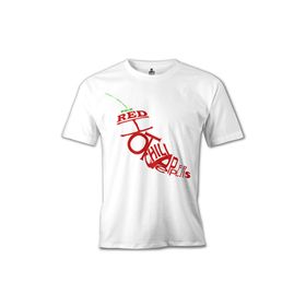 Lord T-Shirt Red Hot Chilli Peppers - The Pepper Beyaz Erkek T-shirt