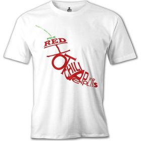 Lord T-Shirt Red Hot Chilli Peppers - The Pepper Beyaz Erkek T-shirt
