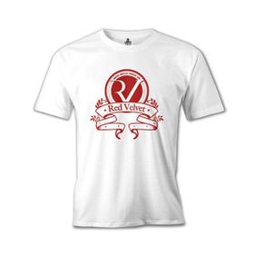 Lord T-Shirt Red Velvet - Logo Beyaz Erkek T-shirt