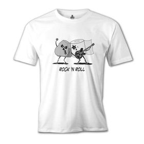 Lord T-Shirt Rock'n Roll Stars Beyaz Erkek T-Shirt