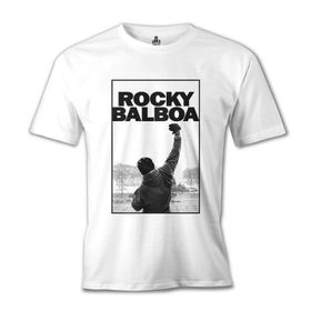 Lord T-Shirt Rocky Balboa - Win Beyaz Erkek T-shirt