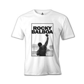 Lord T-Shirt Rocky Balboa - Win Beyaz Erkek T-shirt