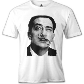 Lord T-Shirt Salvador Dali Beyaz Erkek T-shirt