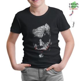 Lord T-Shirt SC-1406 Siyah Joker So Evil Erkek Çocuk Sweatshirt