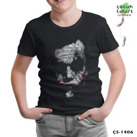 Lord T-Shirt SC-1406 Siyah Joker So Evil Erkek Çocuk Sweatshirt