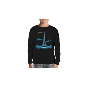 Lord T-Shirt SC-471 Siyah Parisian Erkek Çocuk Sweatshirt