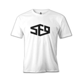 Lord T-Shirt SF9 - Logo Beyaz Erkek T-shirt