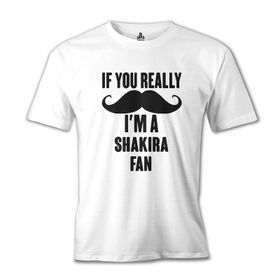 Lord T-Shirt Shakira - Fan Beyaz Erkek T-shirt