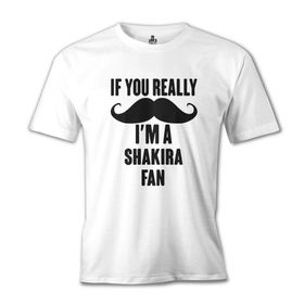 Lord T-Shirt Shakira - Fan Beyaz Erkek T-shirt