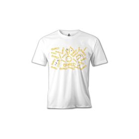 Lord T-Shirt Sherlock - is Bored Beyaz Erkek T-shirt