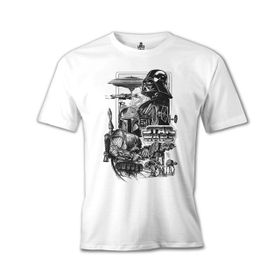 Lord T-Shirt Star Wars - Empire Beyaz Erkek T-shirt