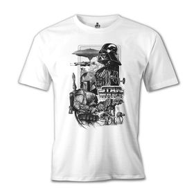 Lord T-Shirt Star Wars - Empire Beyaz Erkek T-shirt