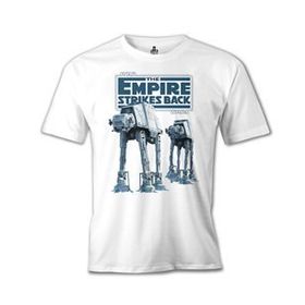 Lord T-Shirt Star Wars - The Empire Strikes Back Beyaz Erkek T-shirt