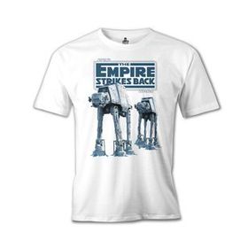 Lord T-Shirt Star Wars - The Empire Strikes Back Beyaz Erkek T-shirt