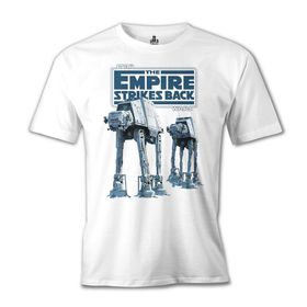 Lord T-Shirt Star Wars - The Empire Strikes Back Beyaz Erkek T-shirt