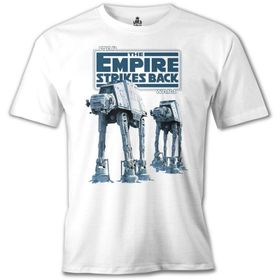 Lord T-Shirt Star Wars - The Empire Strikes Back Beyaz Erkek T-shirt
