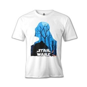 Lord T-Shirt Star Wars - The Force Awakens 2 Beyaz Erkek T-shirt