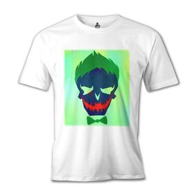 Lord T-Shirt Suicide Squad - Joker Last Cry Beyaz Erkek T-shirt