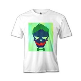 Lord T-Shirt Suicide Squad - Joker Last Cry Beyaz Erkek T-shirt