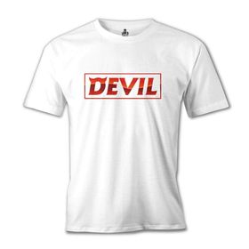 Lord T-Shirt Super Junior - Devil Beyaz Erkek T-shirt