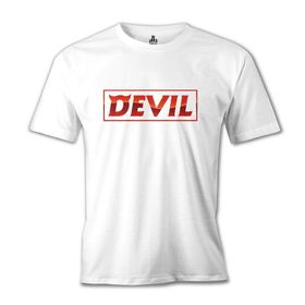 Lord T-Shirt Super Junior - Devil Beyaz Erkek T-shirt