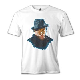 Lord T-Shirt Sylvester Stallone Hat Beyaz Erkek T-Shirt