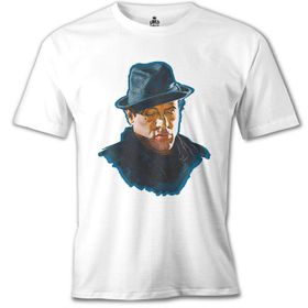 Lord T-Shirt Sylvester Stallone Hat Beyaz Erkek T-Shirt