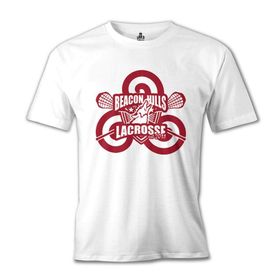 Lord T-Shirt Teen Wolf - Beacon Hills Lacrosse Beyaz Erkek T-shirt