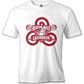 Lord T-Shirt Teen Wolf - Beacon Hills Lacrosse Beyaz Erkek T-shirt