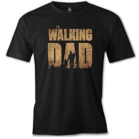 Lord T-Shirt The Walking Dad The Children Siyah Erkek T-shirt