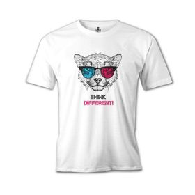 Lord T-Shirt Think Different Beyaz Erkek T-Shirt